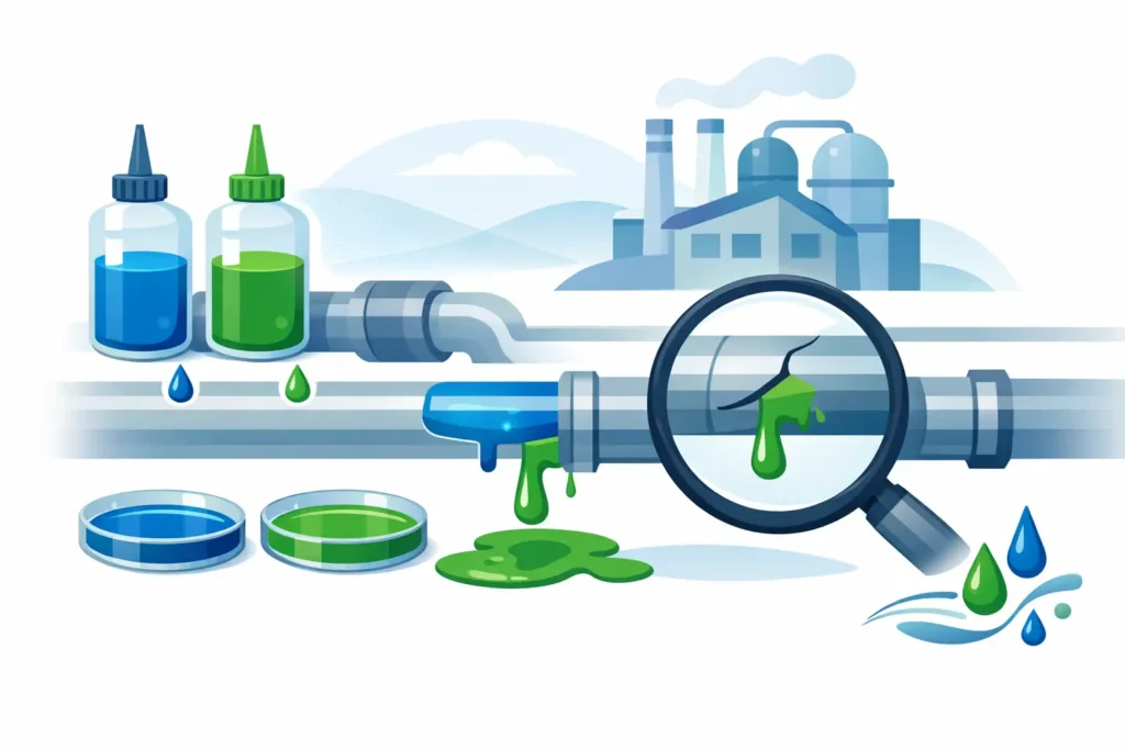 Dye Leak Detection for Pipes Explained