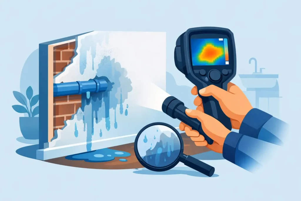 How to Find a Water Leak in a Wall