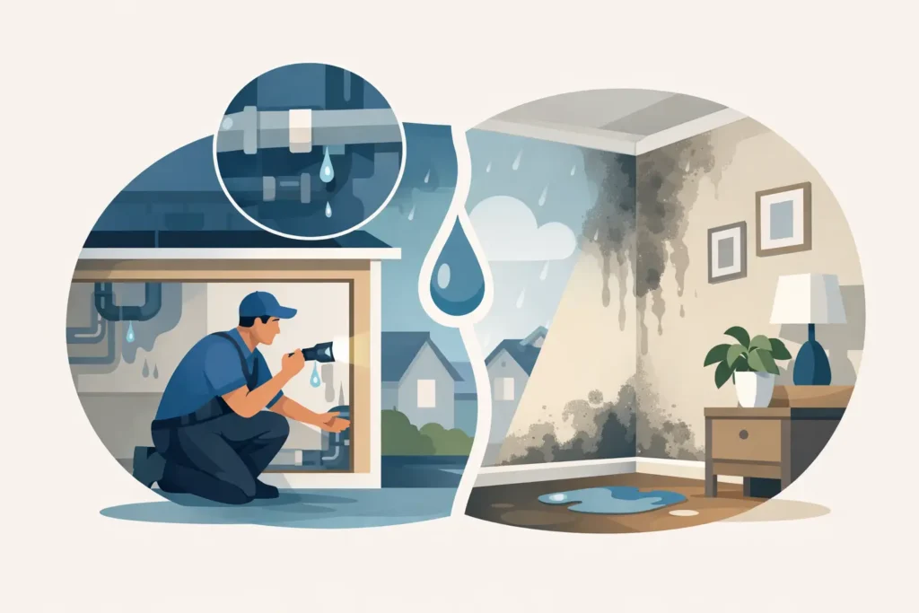 Can a Hidden Leak Cause Damp?