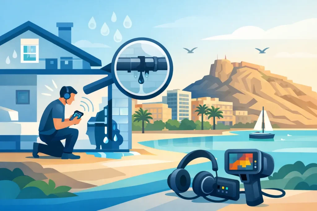 Hidden Water Leak Specialist Alicante