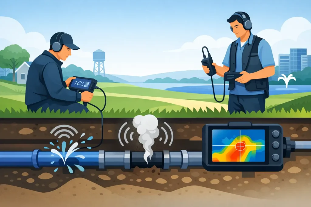 How to Find Leaks Without Digging