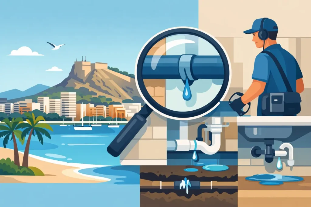 Leak Detection Alicante for Hidden Water Leaks