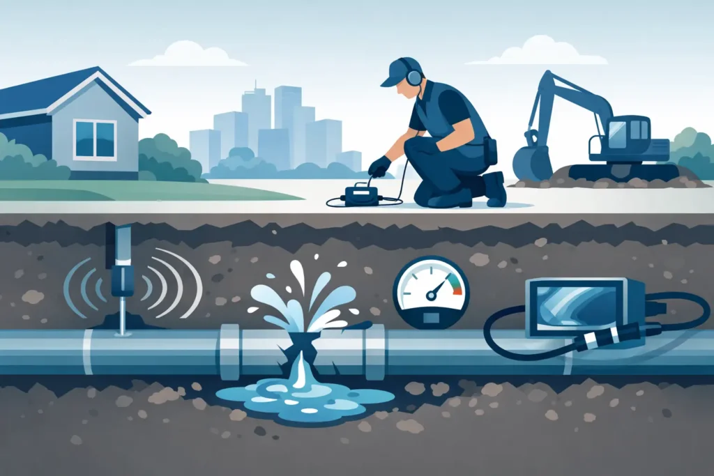 A Guide to Underground Water Leak Diagnosis