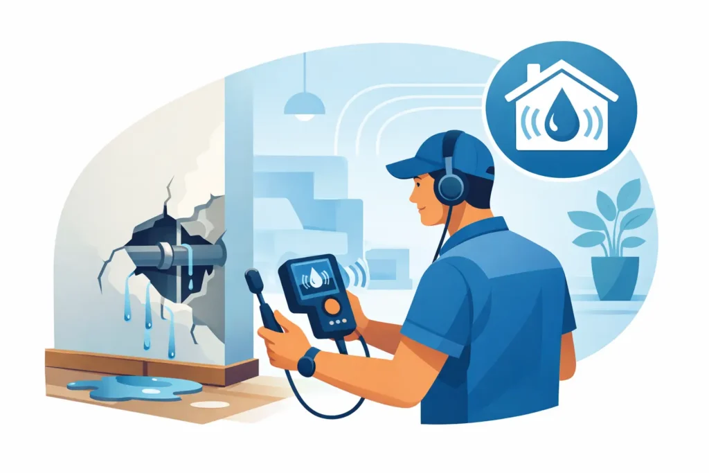 Can Leak Detection Avoid Wall Damage at Home?