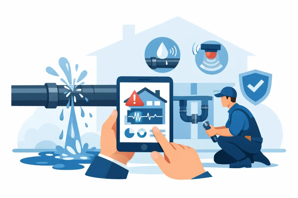 Burst Pipe Detection Methods That Limit Damage