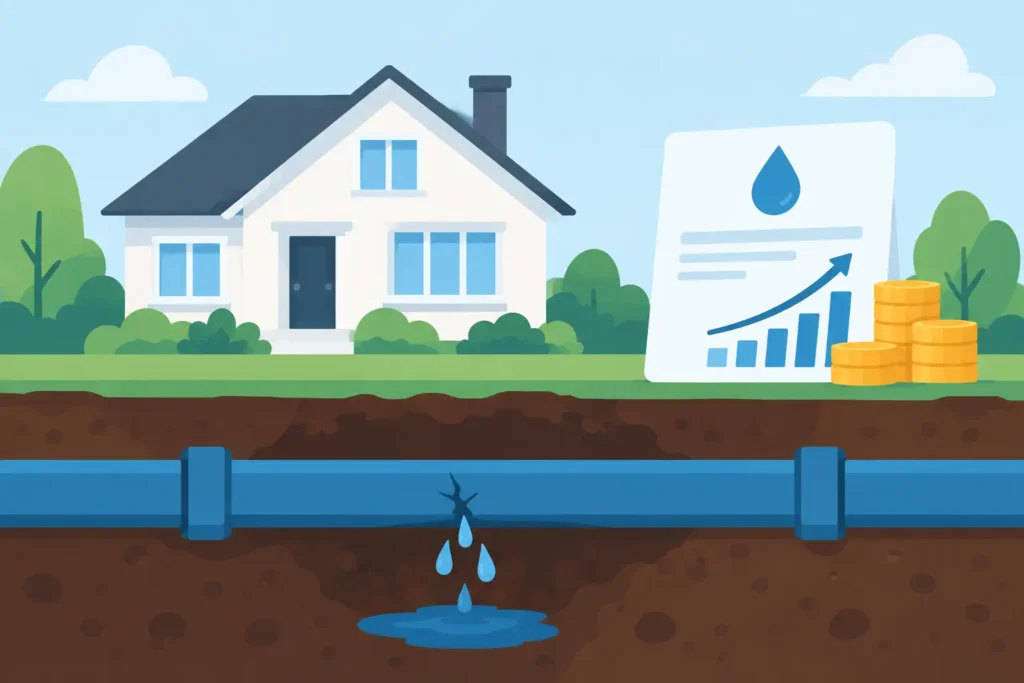 Can Underground Leaks Raise Water Bills at Home?