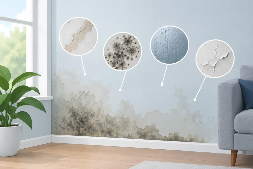 Top Warning Signs of Wall Moisture to Act On