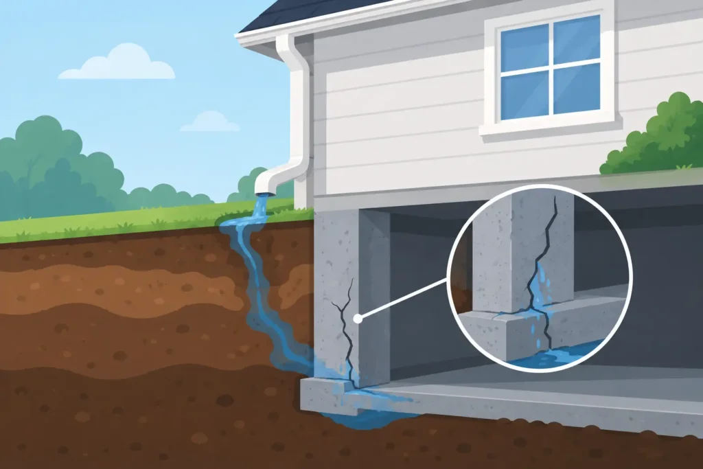 Can Water Leaks Damage House Foundations?