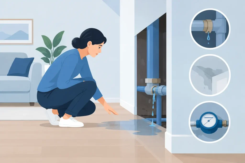 How to Spot Mains Water Leakage in Your Home